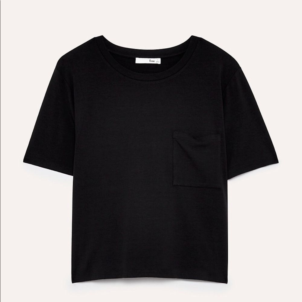 Aritzia gradilla t-shirt/ crop top.